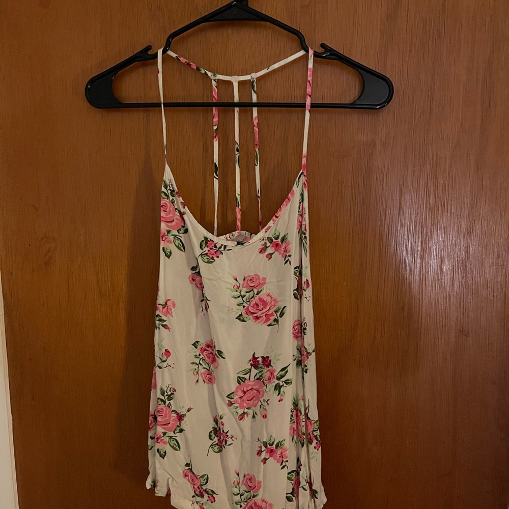 Floral tank top